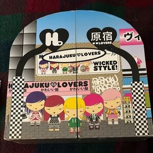 Harajuku Lovers Red and Yellow Doll Set